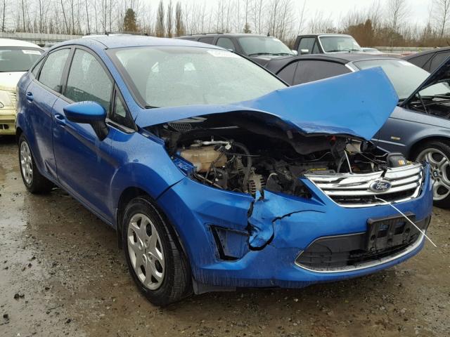 3FADP4BJ5BM231671 - 2011 FORD FIESTA SE BLUE photo 1