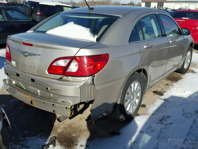 1C3LC46J38N244675 - 2008 CHRYSLER SEBRING LX GOLD photo 4