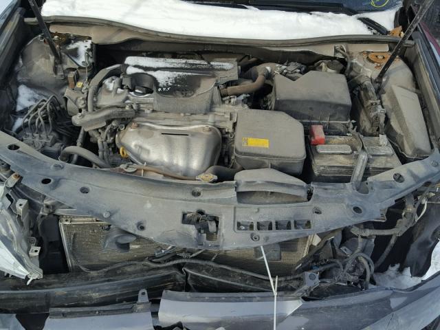 4T4BF1FK0DR304869 - 2013 TOYOTA CAMRY L GRAY photo 7