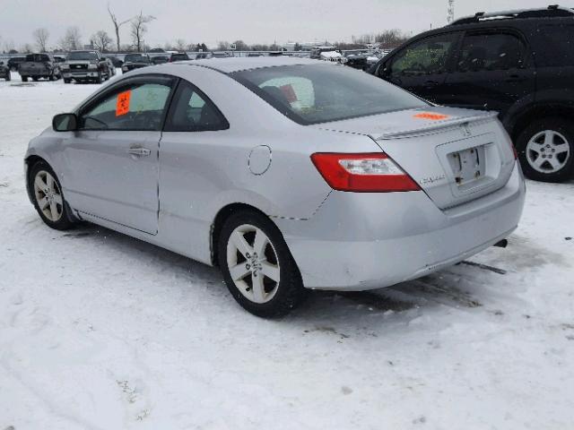 2HGFG12866H008401 - 2006 HONDA CIVIC EX ვერცხლისფერი ფოტო 3