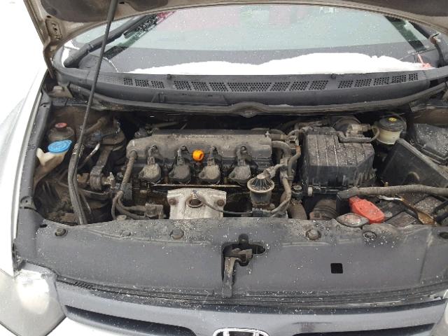 2HGFG12866H008401 - 2006 HONDA CIVIC EX ვერცხლისფერი ფოტო 7