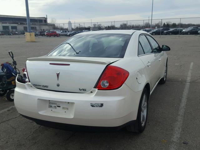 1G2ZG57N884196649 - 2008 PONTIAC G6 BASE WHITE photo 4