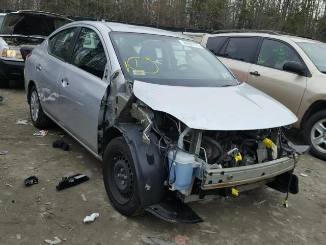 3N1CN7AP4DL883390 - 2013 NISSAN VERSA S SILVER photo 1