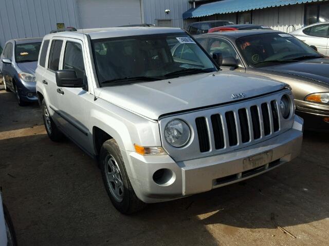 1J4FF28B29D243240 - 2009 JEEP PATRIOT SP SILVER photo 1