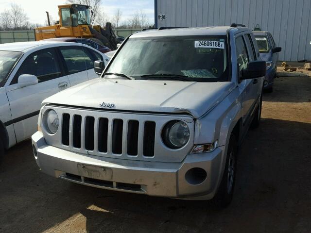 1J4FF28B29D243240 - 2009 JEEP PATRIOT SP SILVER photo 2