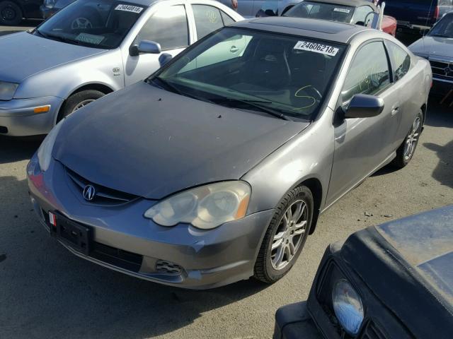 JH4DC54835S007069 - 2005 ACURA RSX GRAY photo 2