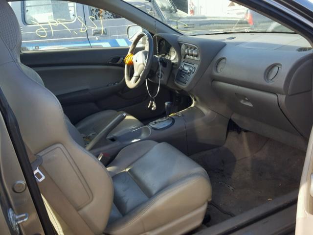 JH4DC54835S007069 - 2005 ACURA RSX GRAY photo 5