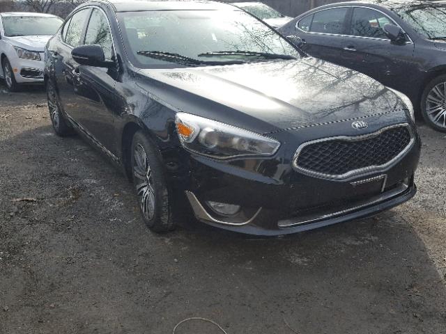 KNALN4D76E5152448 - 2014 KIA CADENZA PR BLACK photo 1