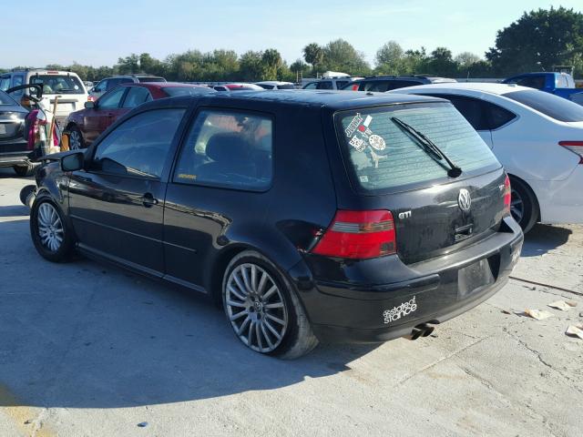 9BWDE61J244035303 - 2004 VOLKSWAGEN GTI BLACK photo 3