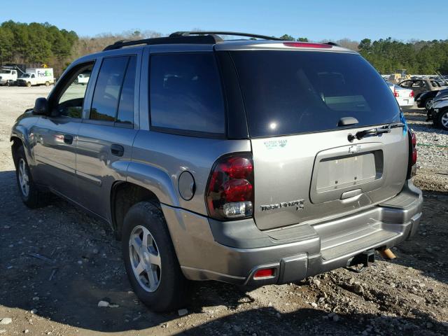 1GNDS13S662283376 - 2006 CHEVROLET TRAILBLAZE BROWN photo 3