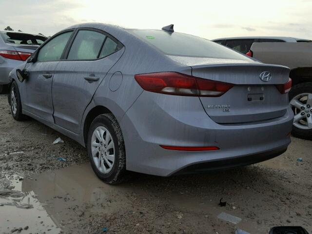 5NPD74LF8HH152269 - 2017 HYUNDAI ELANTRA SE GRAY photo 3