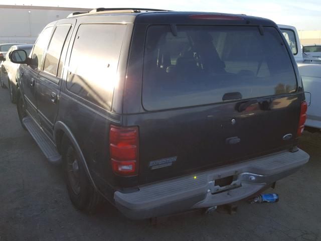 1FMPU18L5YLA47523 - 2000 FORD EXPEDITION BLACK photo 3