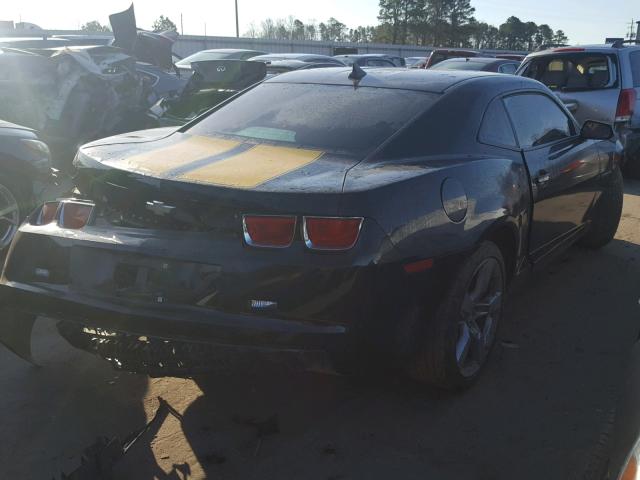 2G1FA1ED4B9116358 - 2011 CHEVROLET CAMARO LS BLACK photo 4