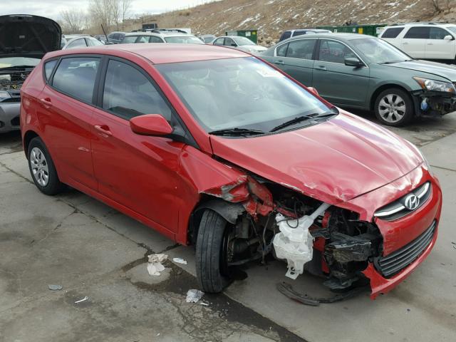 KMHCT5AE4GU241232 - 2016 HYUNDAI ACCENT SE RED photo 1