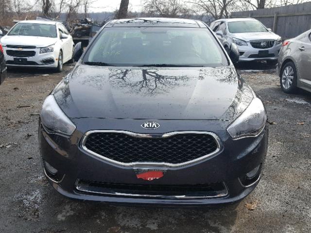 KNALN4D77G5217665 - 2016 KIA CADENZA LU GRAY photo 9