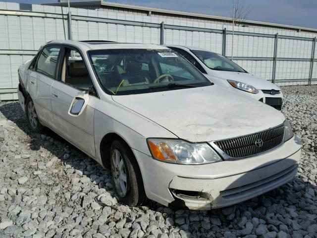 4T1BF28B02U208640 - 2002 TOYOTA AVALON XL WHITE photo 1