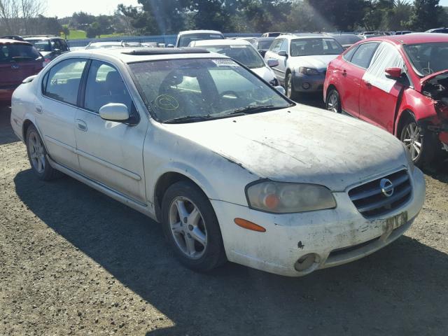 JN1DA31A12T324392 - 2002 NISSAN MAXIMA GLE WHITE photo 1