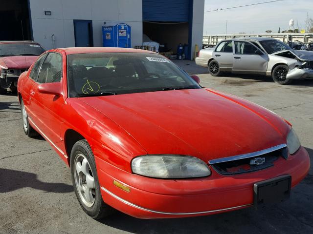 2G1WW12M7X9287666 - 1999 CHEVROLET MONTE CARL წითელი ფოტო 1