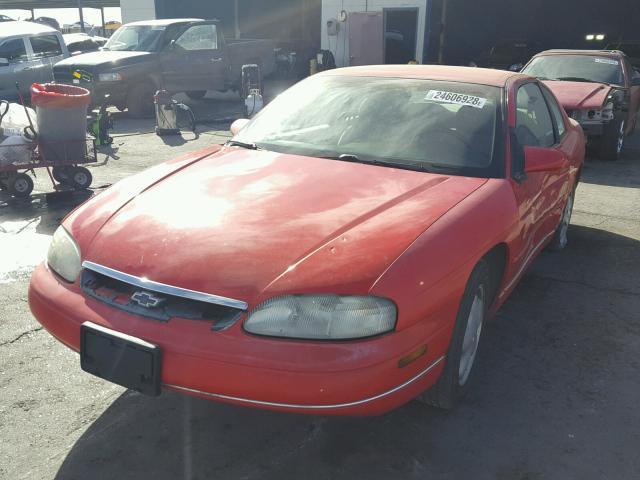 2G1WW12M7X9287666 - 1999 CHEVROLET MONTE CARL RED photo 2