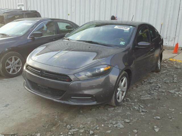 1C3CDFBB9FD132389 - 2015 DODGE DART SXT GRAY photo 2