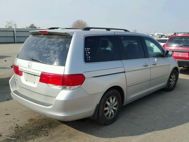 5FNRL38778B050814 - 2008 HONDA ODYSSEY EX SILVER photo 4
