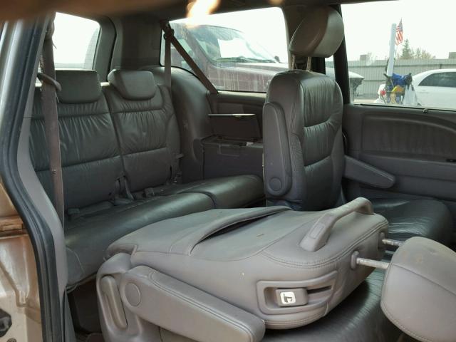 5FNRL38778B050814 - 2008 HONDA ODYSSEY EX SILVER photo 6