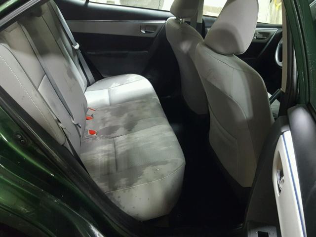 2T1BPRHE2EC004279 - 2014 TOYOTA COROLLA EC 绿色 照片 6