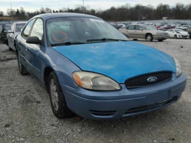 1FAFP53U97A105017 - 2007 FORD TAURUS SE BLUE photo 1