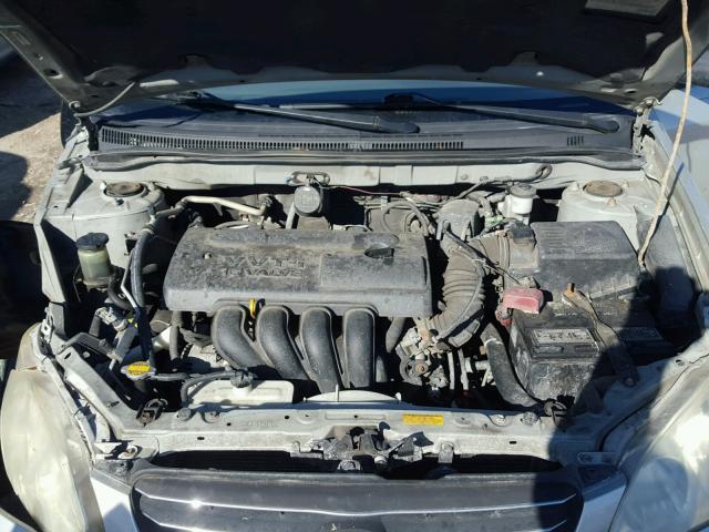 2T1BR32E84C299371 - 2004 TOYOTA COROLLA SILVER photo 7