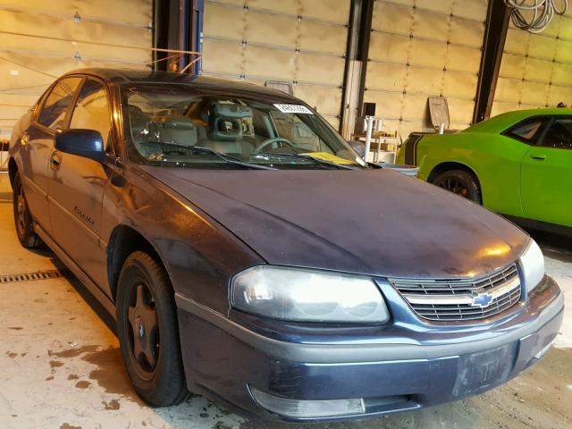 2G1WH55K529301259 - 2002 CHEVROLET IMPALA LS BLUE photo 1