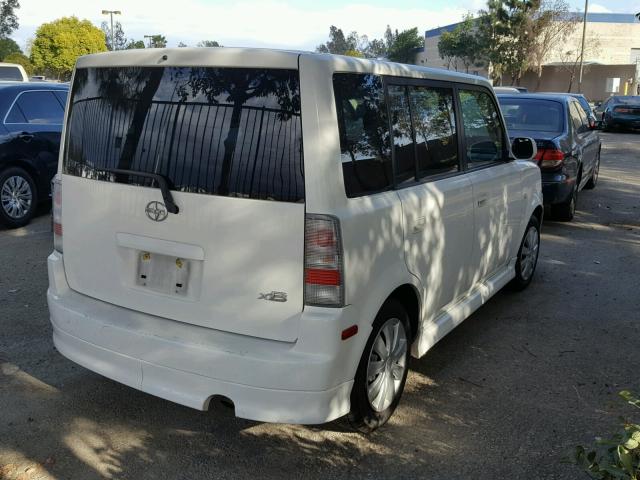 JTLKT324354011015 - 2005 TOYOTA SCION XB 白色 照片 4