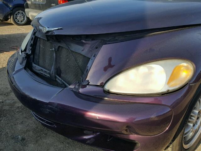 3C4FY48B05T531810 - 2005 CHRYSLER PT CRUISER PURPLE photo 9