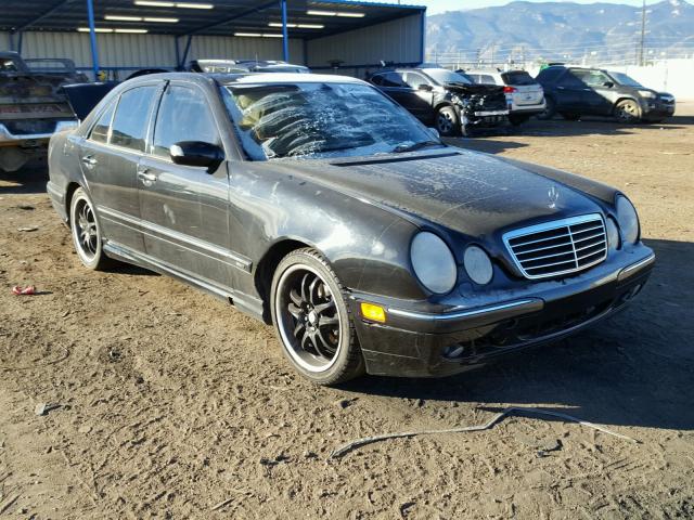 WDBJF70J21B186004 - 2001 MERCEDES-BENZ E 430 BLACK photo 1