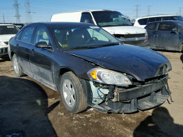 2G1WT57K291146383 - 2009 CHEVROLET IMPALA 1LT CHARCOAL photo 1