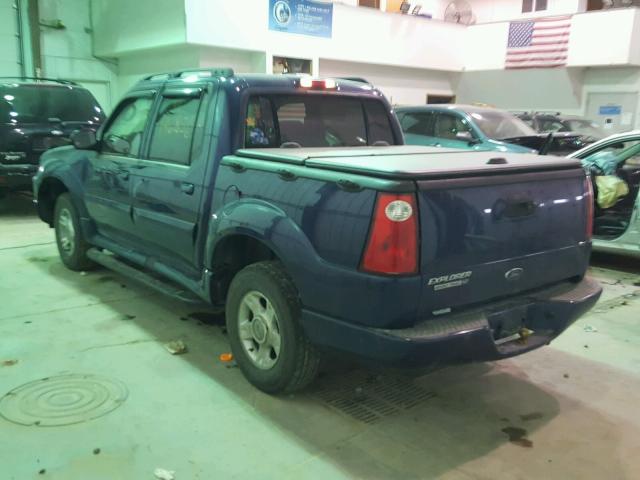 1FMZU77K14UA60813 - 2004 FORD EXPLORER S BLUE photo 3