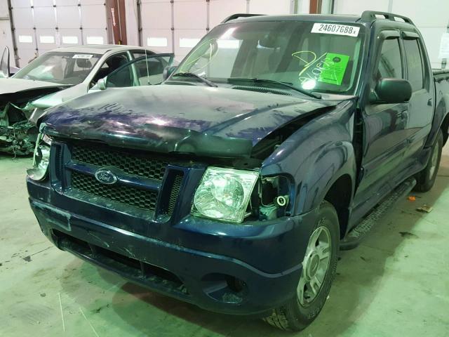 1FMZU77K14UA60813 - 2004 FORD EXPLORER S BLUE photo 9