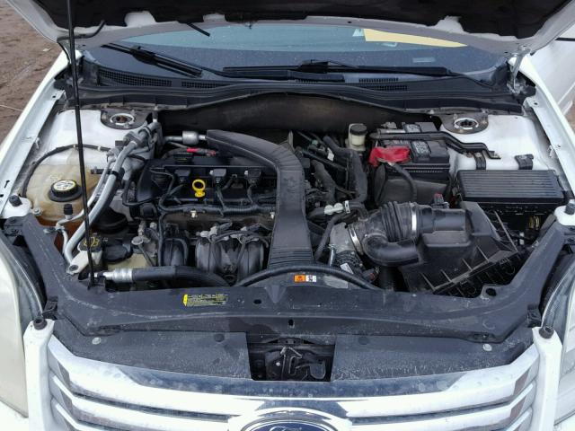 3FAFP07Z66R233728 - 2006 FORD FUSION SE WHITE photo 7