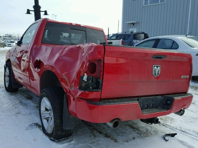 3C6JR7CT0FG578314 - 2015 RAM 1500 SPORT RED photo 3