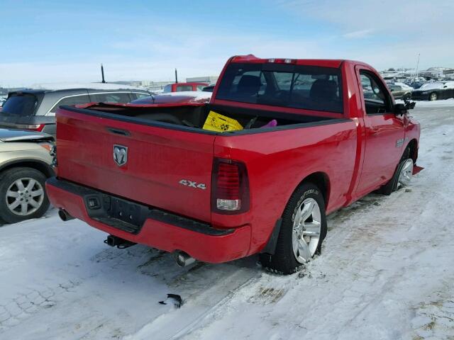 3C6JR7CT0FG578314 - 2015 RAM 1500 SPORT RED photo 4