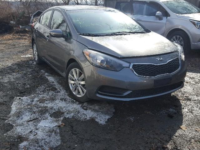 KNAFX4A68G5507366 - 2016 KIA FORTE LX GOLD photo 1