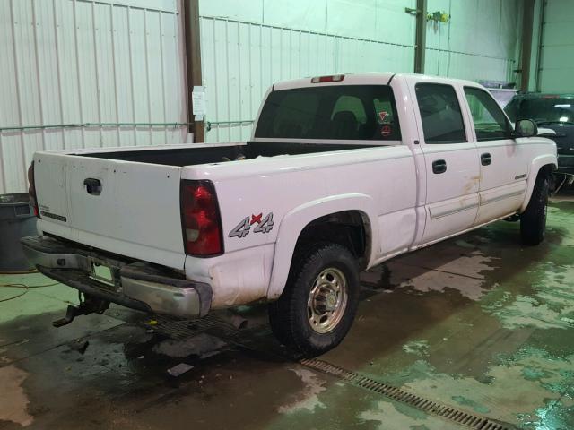 1GCGK13U46F212175 - 2006 CHEVROLET SILVERADO WHITE photo 4