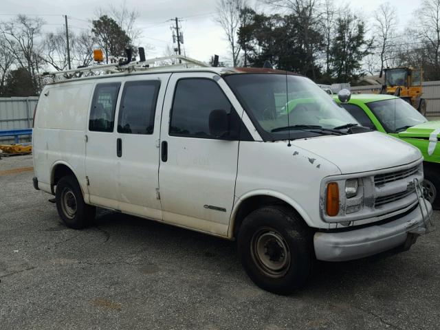 1GCHG35R911153348 - 2001 CHEVROLET EXPRESS G3 WHITE photo 1