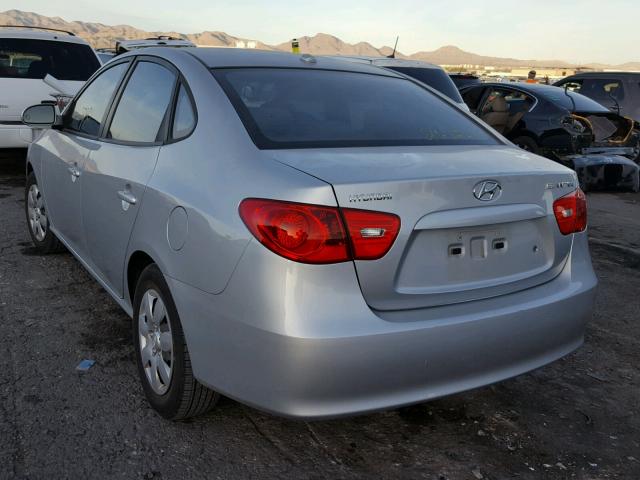 KMHDU46D69U616780 - 2009 HYUNDAI ELANTRA GL SILVER photo 3