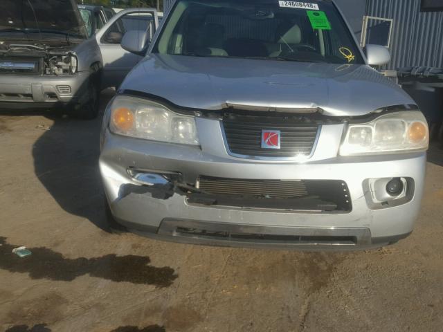 5GZCZ53467S806243 - 2007 SATURN VUE SILVER photo 9