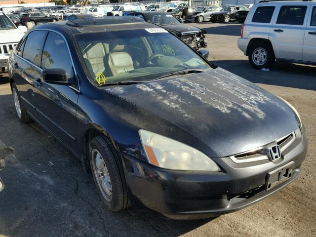 1HGCM66573A065967 - 2003 HONDA ACCORD EX BLACK photo 1