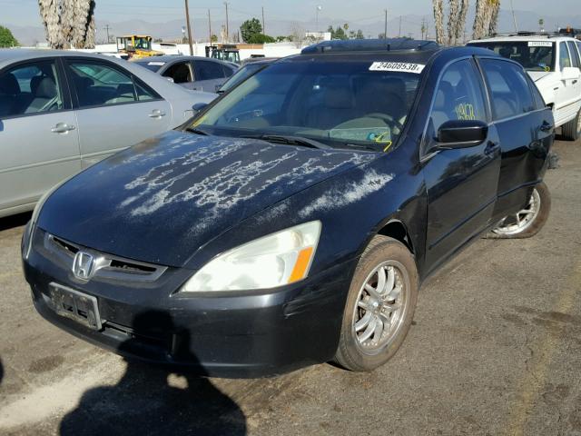 1HGCM66573A065967 - 2003 HONDA ACCORD EX BLACK photo 2