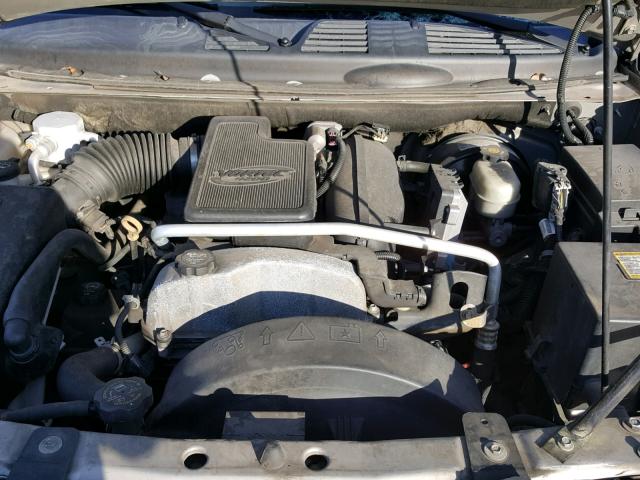 1GNDS13S272169778 - 2007 CHEVROLET TRAILBLAZE SILVER photo 7