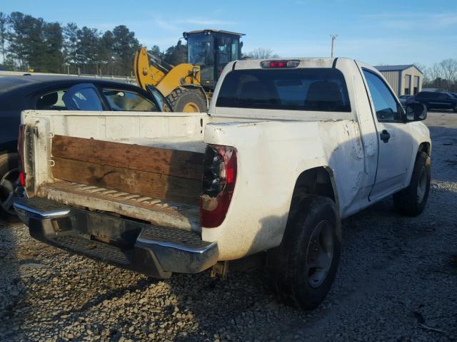 1GCCS146X68224639 - 2006 CHEVROLET COLORADO WHITE photo 4