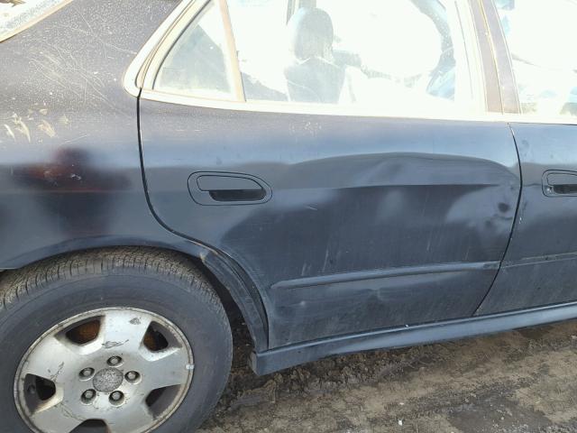 1HGCG16532A005158 - 2002 HONDA ACCORD EX BLACK photo 9