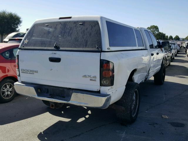 3D7KU28DX4G160569 - 2004 DODGE RAM 2500 S Ağ foto 4